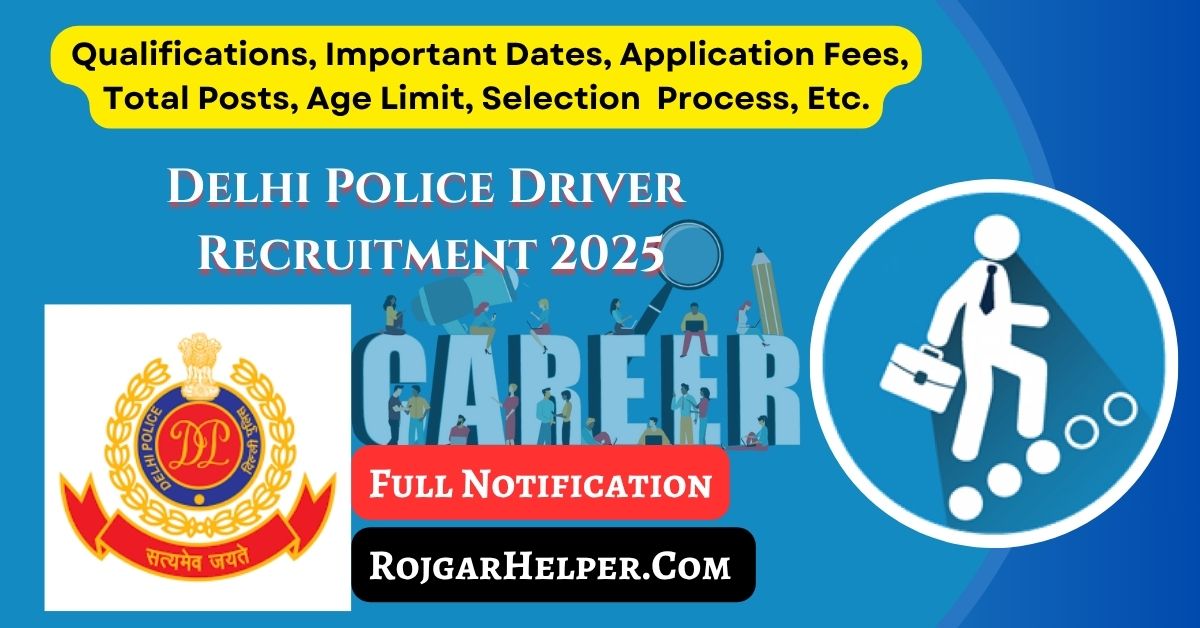 Delhi Police Driver Recruitment 2025