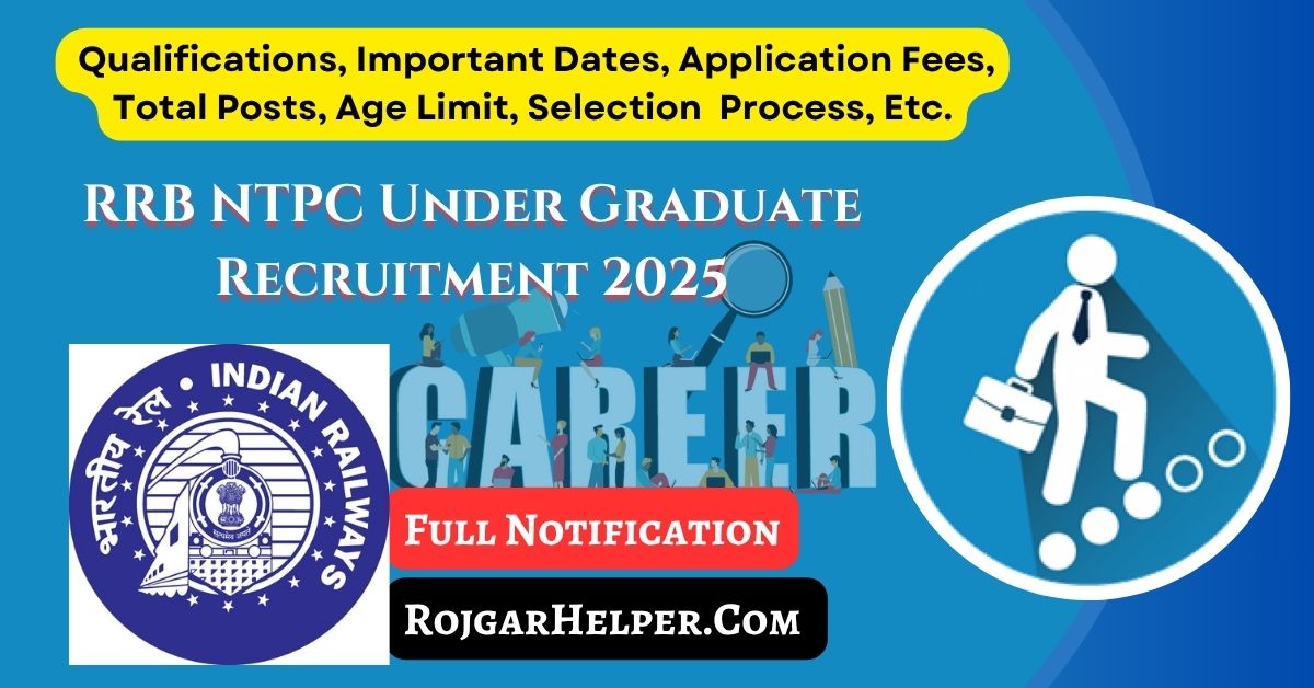 RRB NTPC Under Graduate Recruitment 2025